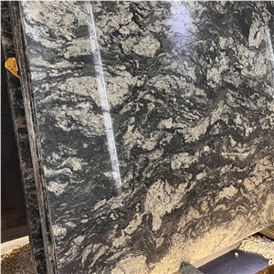 Natural Brazil Blue Night Granite Slabs For Wall Floor Tiles
