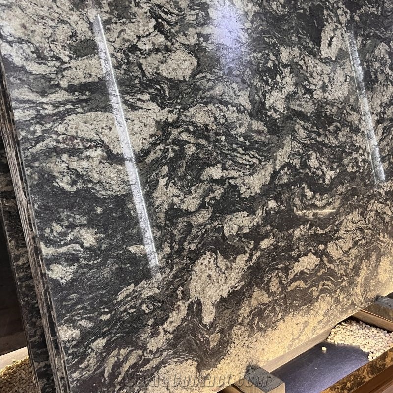 Natural Brazil Blue Night Granite Slabs For Wall Floor Tiles