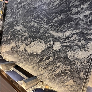 Natural Brazil Blue Night Granite Slabs For Wall Floor Tiles