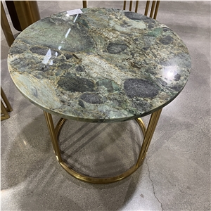 Natural Emerald Green Quartzite Coffee Table For Home Design