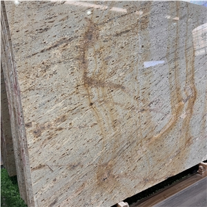 Natural French Gold Granite Slab For Exterior Wall Cladding