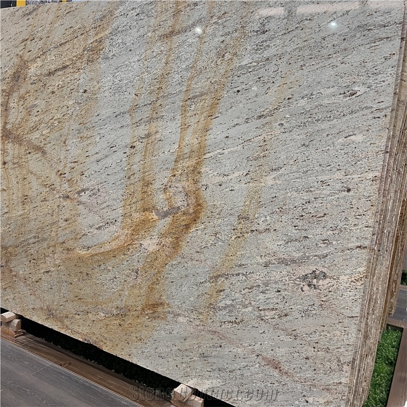 Natural French Gold Granite Slab For Exterior Wall Cladding