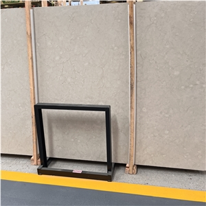 Natural Harley Beige Limestone Slabs Exterior For Wall Decor