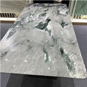 Natural Quartzite Aquarella Quartzite Dining Table Set