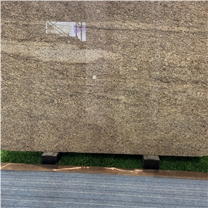 Natural Yellow Granite Slabs Tile For Exterior Wall Cladding