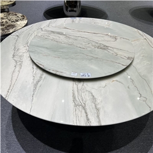 Ocean Wave Quartzite Round Table Tops Dining Room Furniture