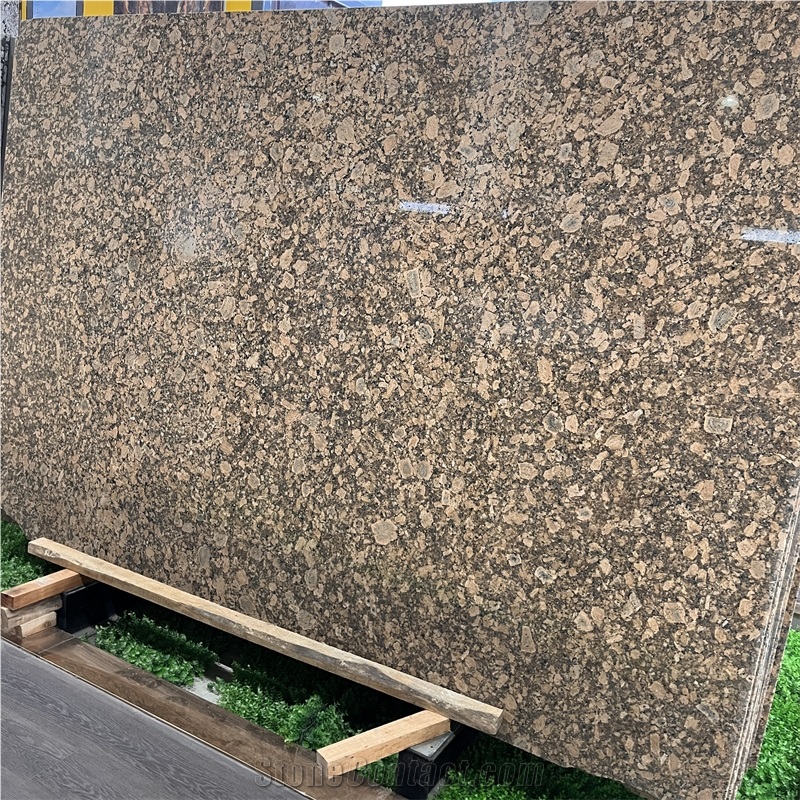 Polished Giallo Veneziano Granite Slabs For Hotel Wall Floor