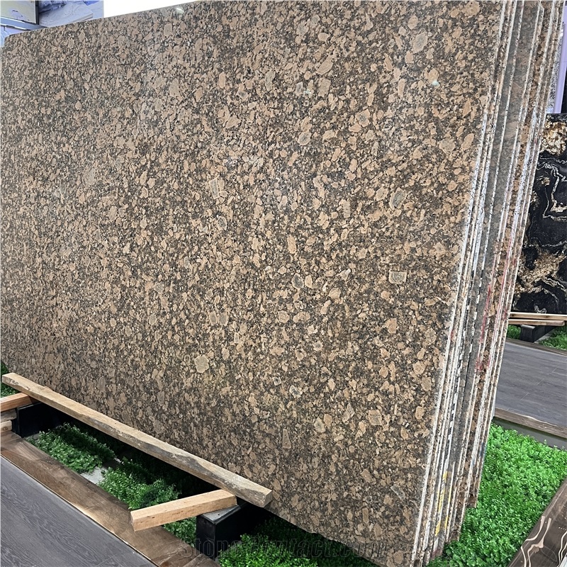 Polished Giallo Veneziano Granite Slabs For Hotel Wall Floor