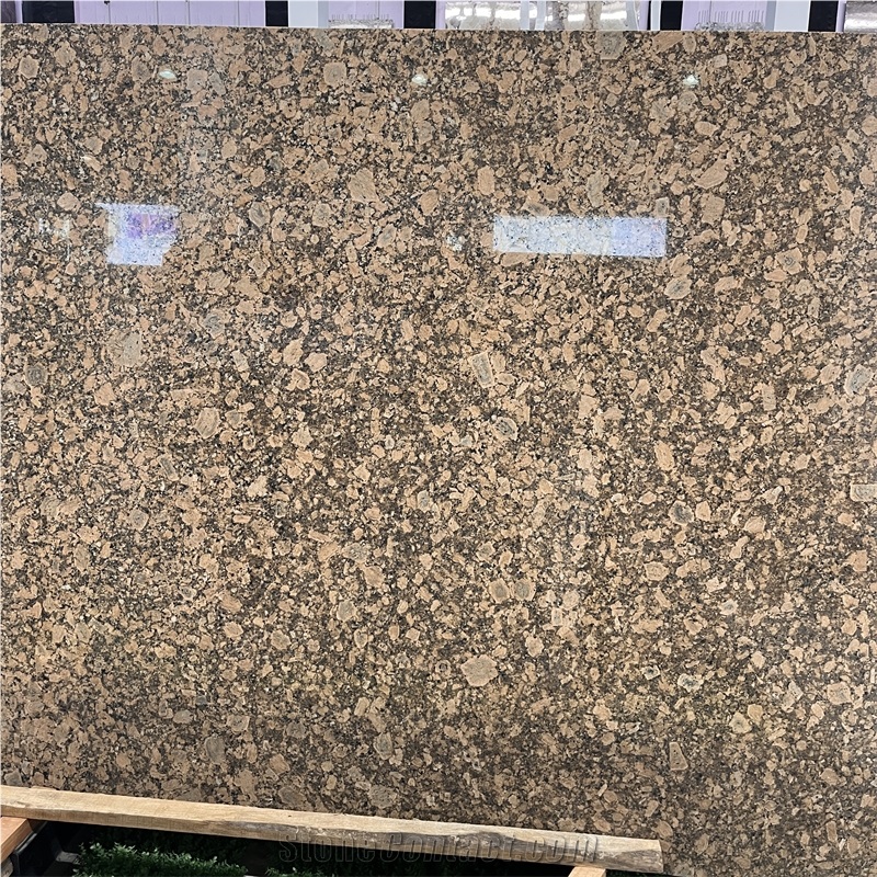 Polished Giallo Veneziano Granite Slabs For Hotel Wall Floor