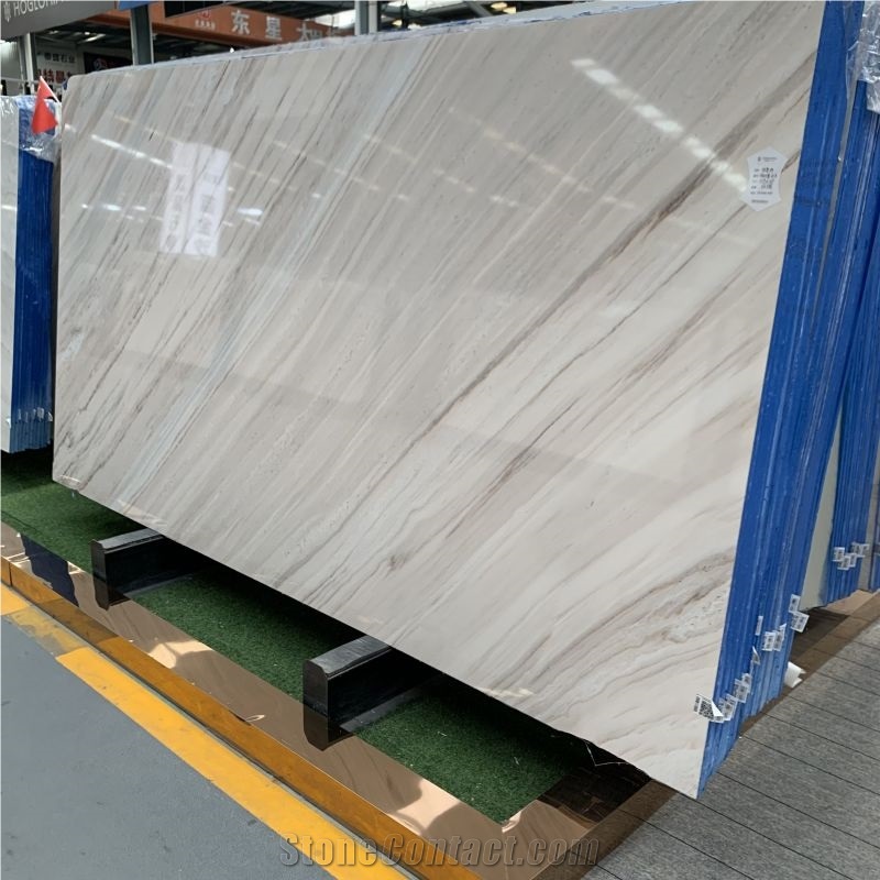 Polished Palissandro White  Marble For Bathroom Design