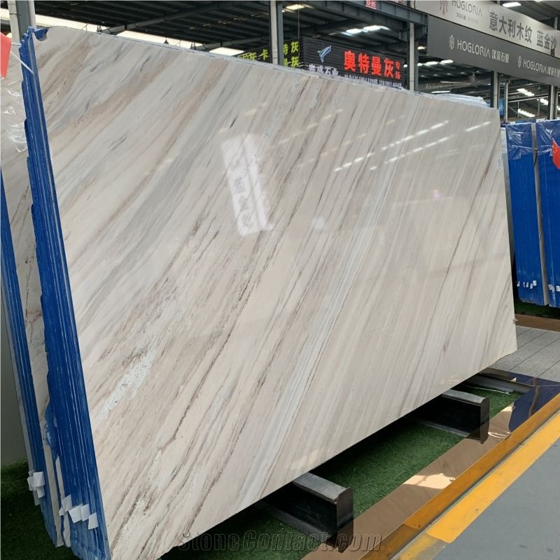 Polished Palissandro White  Marble For Bathroom Design