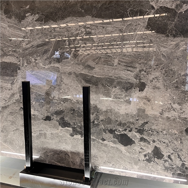 Polished Tacoma Grey Marble Tiles For Home Floor And Wall