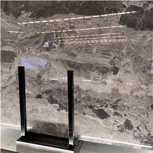 Polished Tacoma Grey Marble Tiles For Home Floor And Wall