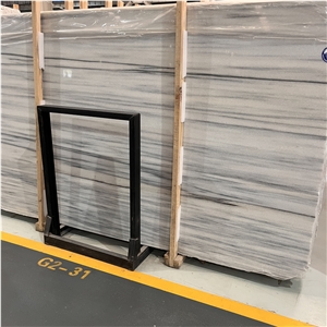 Polished Top Quality Light Putin Wood Marble Slabs For Wall