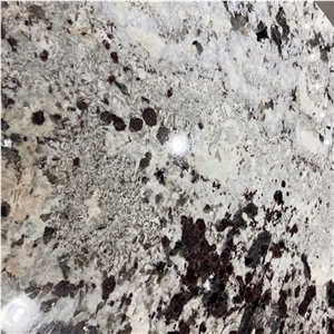 Round Snow Mountain Granite Dining Table For Home And Hotel