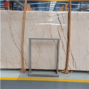 Sofitel Gold Beige Marble Tile For Floor Decor