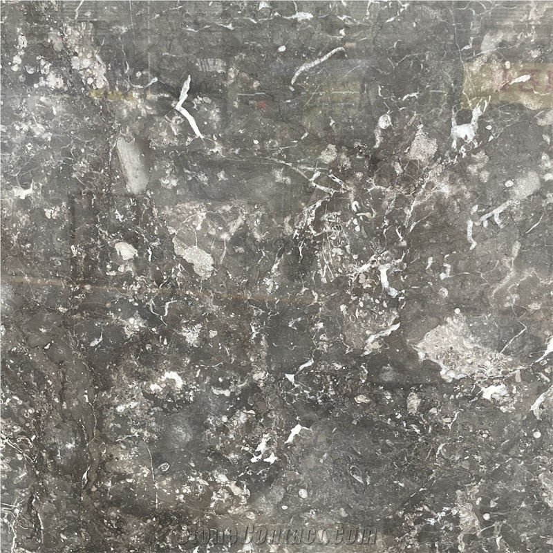Starry Sky Grey Marble Slab For Home Hotel Floor Wall Design