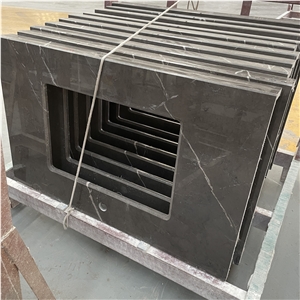 Wholesale Pietra Grey Marble Countertop For Kitchen