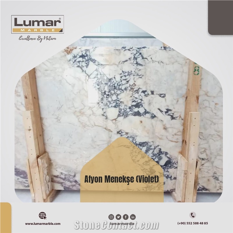 Afyon Menekse - Afyon Violet Marble Slabs