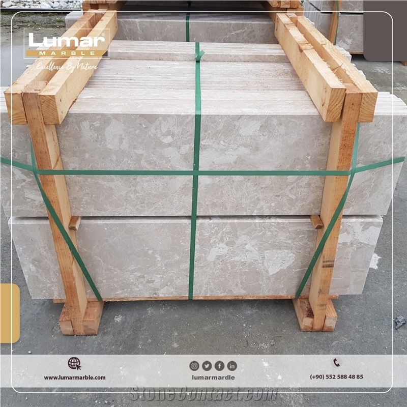 King Beige Marble Tiles