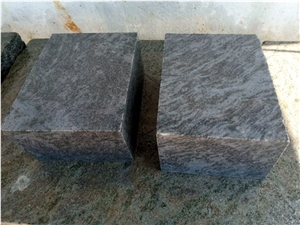 Cube Vizag Blue Granite Cobblestone, Pavers, Cubestone