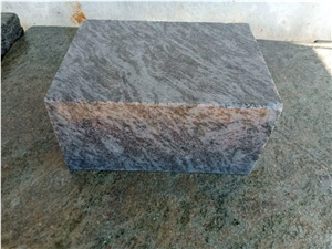Cube Vizag Blue Granite Cobblestone, Pavers, Cubestone