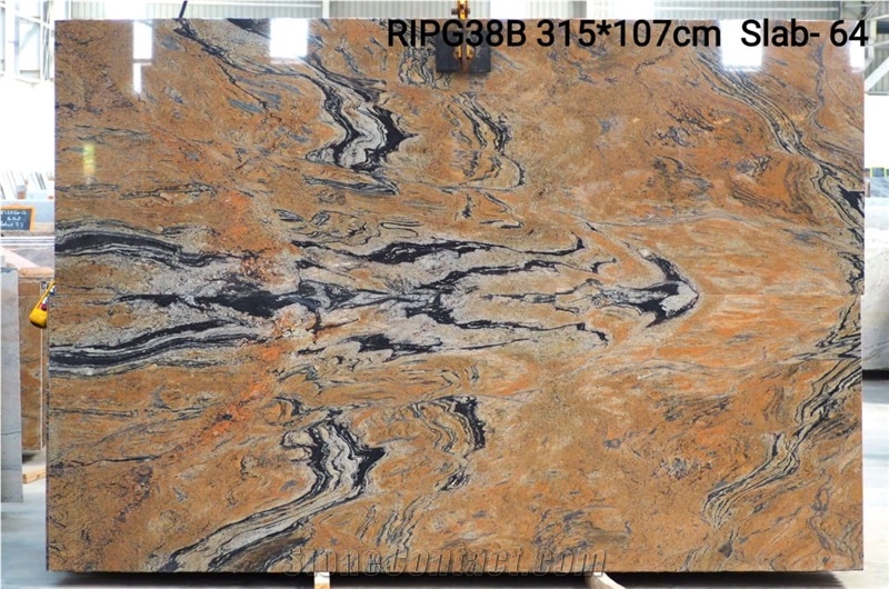 Prada Gold Granite Slabs