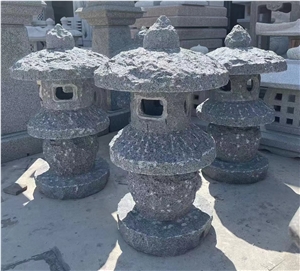 Carved Granite G614 Garden Lantern For Temple Stone Lanterns