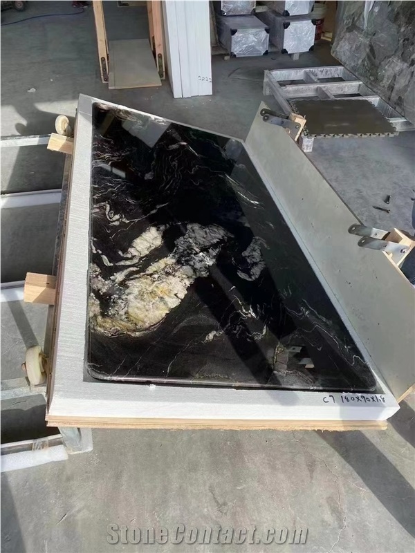Rectangle Stone Table Tops Granite Titanium Home Furniture