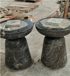 Rectangle Stone Table Tops Granite Titanium Home Furniture