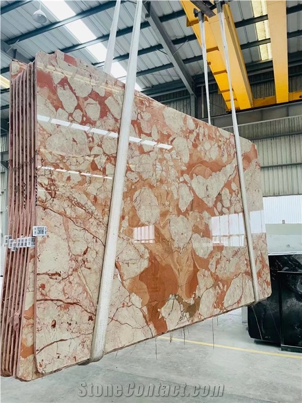 Rosa Pink Marble Slab Slabs For Wall&Floor