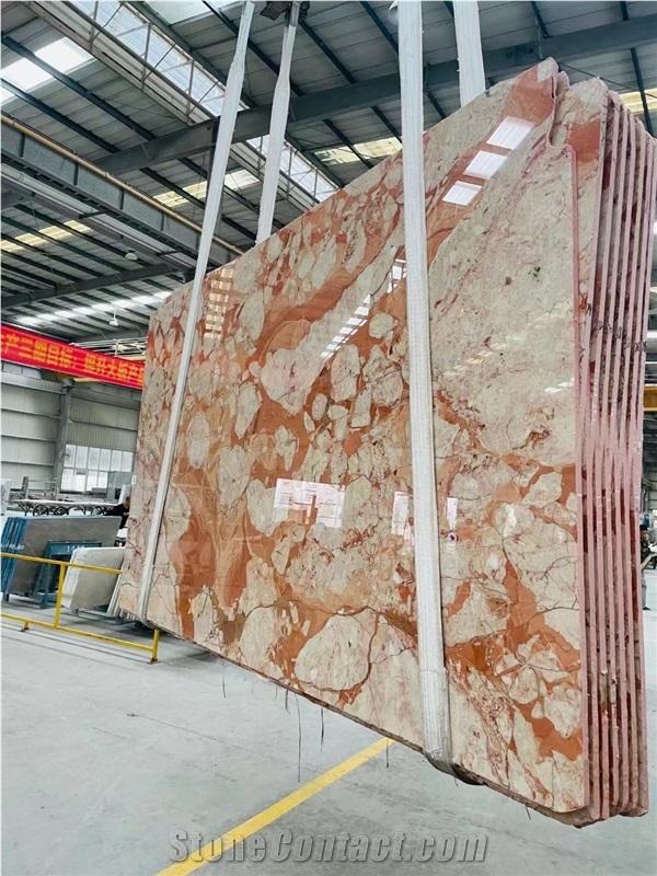 Rosa Pink Marble Slab Slabs For Wall&Floor