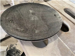Stone Bathroom Accessories Granite Brown Pearl Soap Dishes