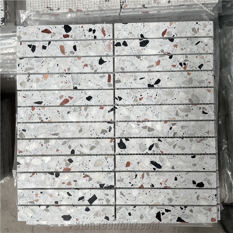Terrazzo Mosaic Tile Interior Bathroom Wall And Floor Tile