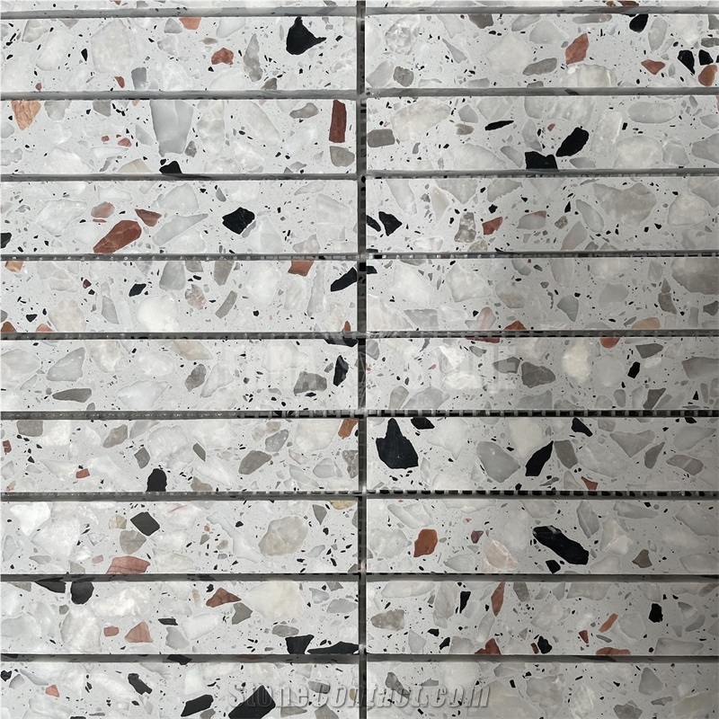 Terrazzo Mosaic Tile Interior Bathroom Wall And Floor Tile