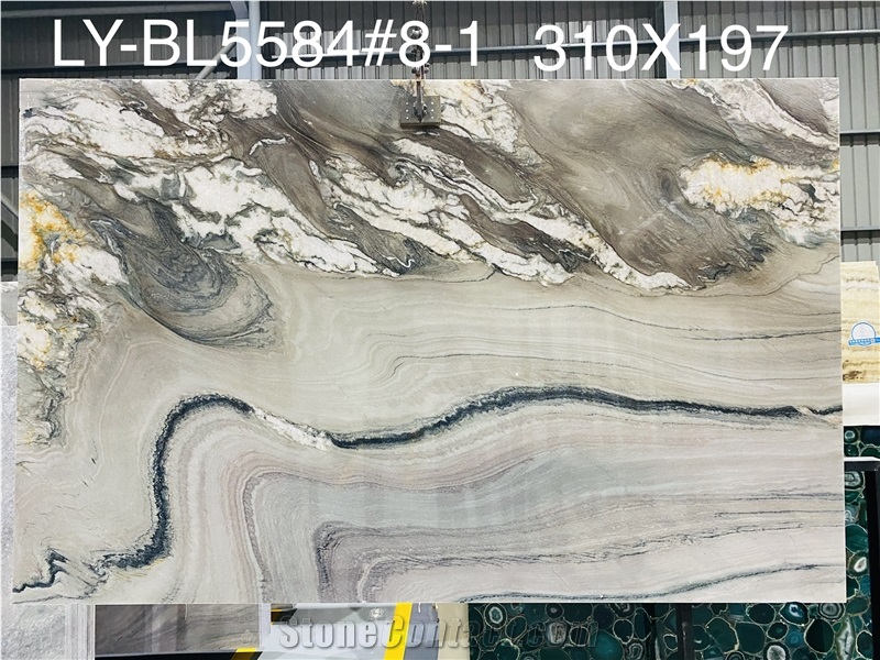 18Mm Polished Macaubas Fantasy Quartzite