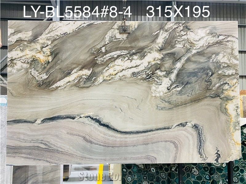 18Mm Polished Macaubas Fantasy Quartzite