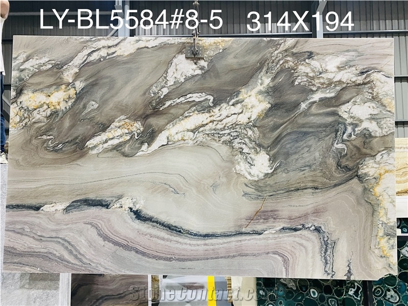 18Mm Polished Macaubas Fantasy Quartzite