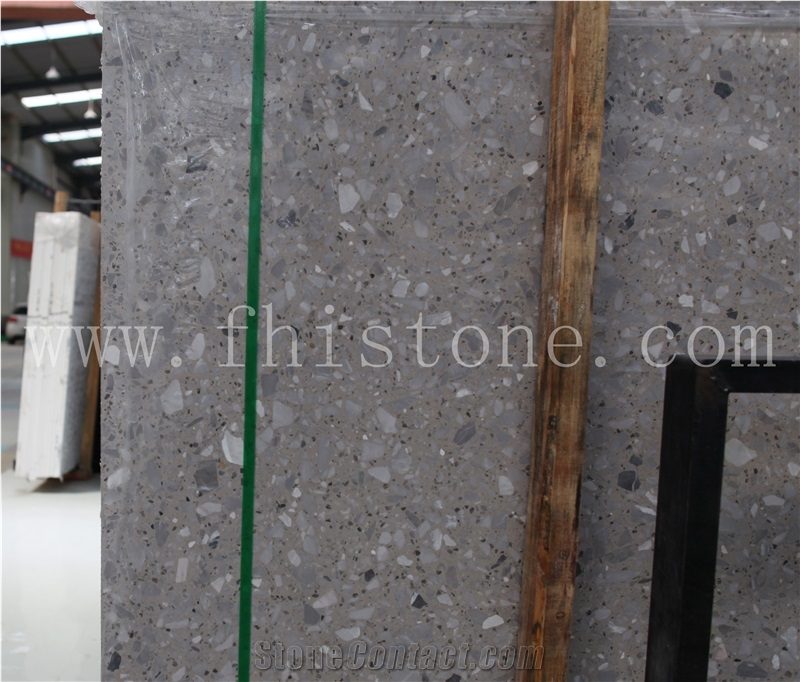 Moncervetto Terrazzo Grey Terrazzo Texture Seamless Floor