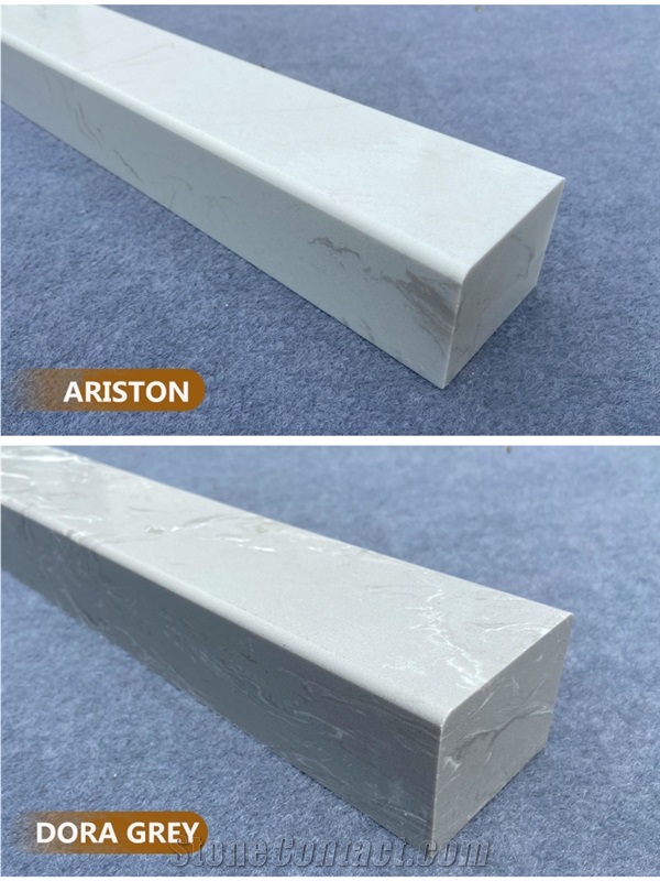 High Quality Man Made Stone Artificial Marble Skirting