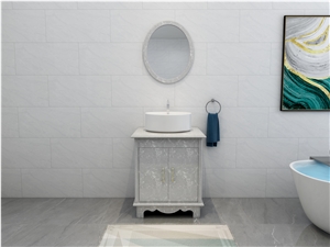 Honed Polished Artificial Marble Bathroom Vanity Top
