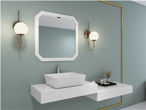 Popular Design Artificial Marble Bathroom Sink