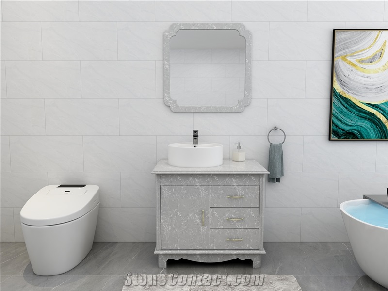 Wholesale Design Artificial Marble Bathroom Vanity Sink