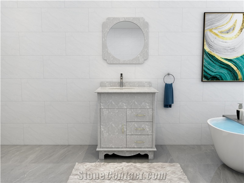 Wholesale Design Artificial Marble Bathroom Vanity Sink