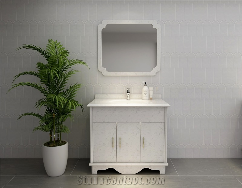 Wholesale Design Artificial Marble Bathroom Vanity Sink