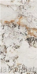 12Mm Belle Gold Artificial Sintered Stone Wall Cladding