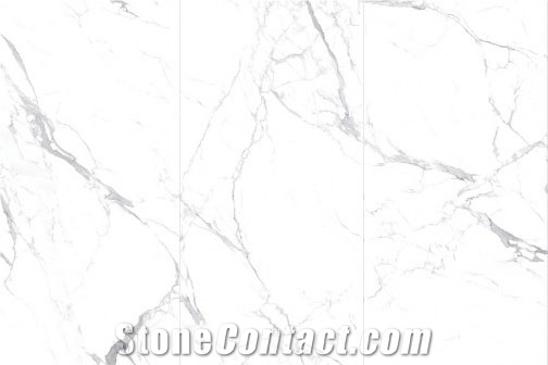 12Mm Calacatta White Sintered Slabs
