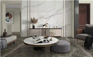 12Mm Polished Marble Look Artificial Sintered Stone