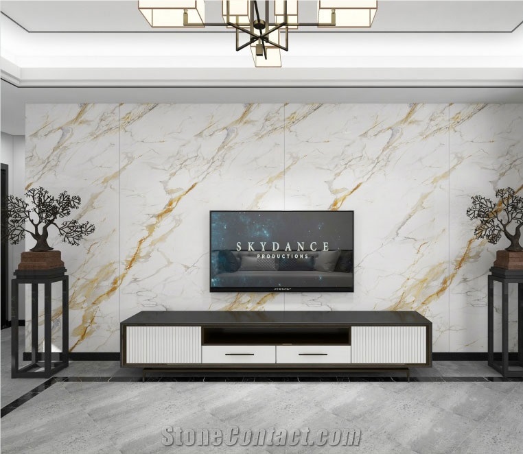 12Mm Sintered Stone Slab For Wall Panel Flooring