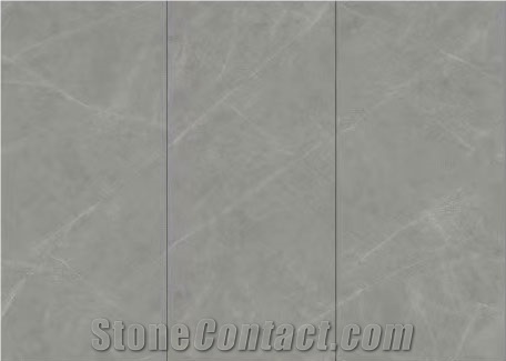 2700X1200mm 12Mm Thick  Grey Sintered Stone Slab Wall